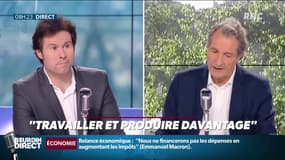 Que veut dire Macron par "travailler et produire davantage pour ne pas dépendre des autres"?
