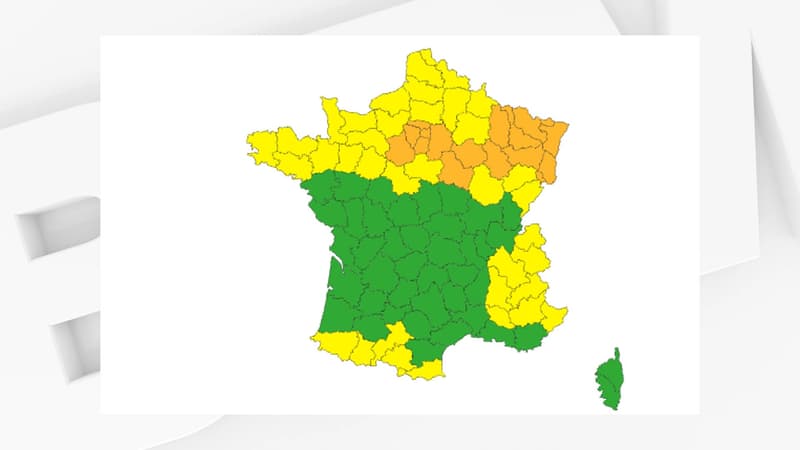 Neige-verglas: Météo-France restreint sa vigilance orange à 19 départements