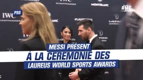 PSG : Messi est arrivé à la cérémonie des Laureus World Sports Awards