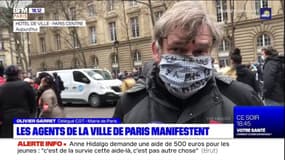 Paris: les agents de la ville de Paris ont participé à la manifestation interprofessionnelle ce jeudi