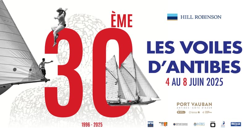 Les Voiles d’Antibes du 4 au 8 juin 2025