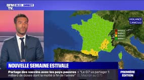 Sept départements placés en vigilance jaune canicule par Météo-France