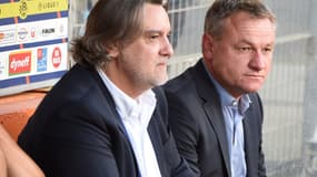 Laurent Nicollin et Frédéric Hantz