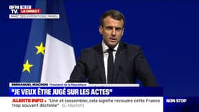 Emmanuel Macron: "Notre responsabilité collective, c'est de ne jamais rien céder aux haines"