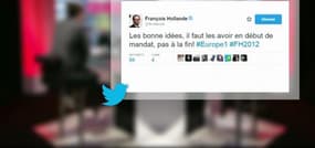 Vu sur les réseaux sociaux: les tweets que François Hollande devrait supprimer 