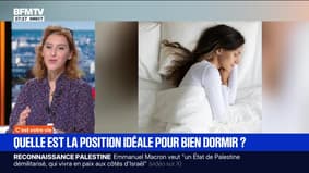C'est votre vie : Quelle est la position idéale pour bien dormir ? - 22/09