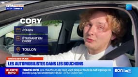 Grève des taxis à Toulon: les automobilistes dans les bouchons