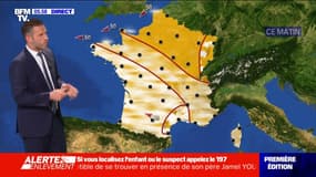 Un temps chaud et ensoleillé ce jeudi, des orages attendus à l'Ouest