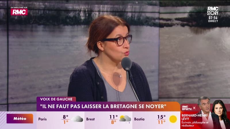 Voix de gauche -  “Il ne faut pas laisser la Bretagne se noyer”