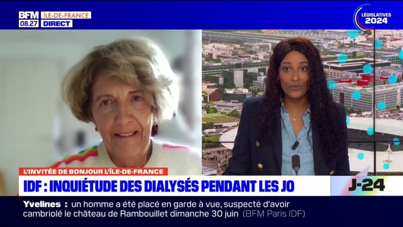 Paris: l'inquiétude des patients dialysés pendant les JO