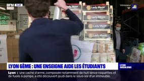 Lyon: distribution de paniers de première nécessité pour les étudiants précaires