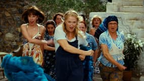 Christiane Baranski, Meryl Streep et Julie Walters dans "Mamma Mia" en 2008.