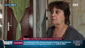 Nicole, victime d'un démarchage à domicile, témoigne