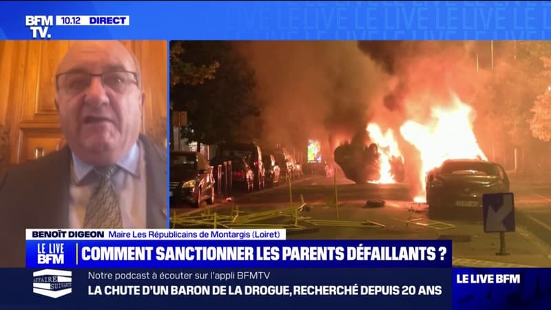 Benoît Digeon, maire LR de Montargis, sur la proposition de sanctionner les parents défaillants: Il faut aider les parents à continuer à prendre leurs responsabilités