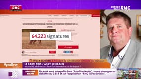 "Je ne peux pas accepter qu'on propose un moratoire général pour la France", Willy Schraen 