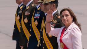 Dina Boluarte, la présidente péruvienne, le 9 décembre 2022