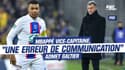 PSG : Mbappé vice-capitaine, "une erreur de communication" admet Galtier