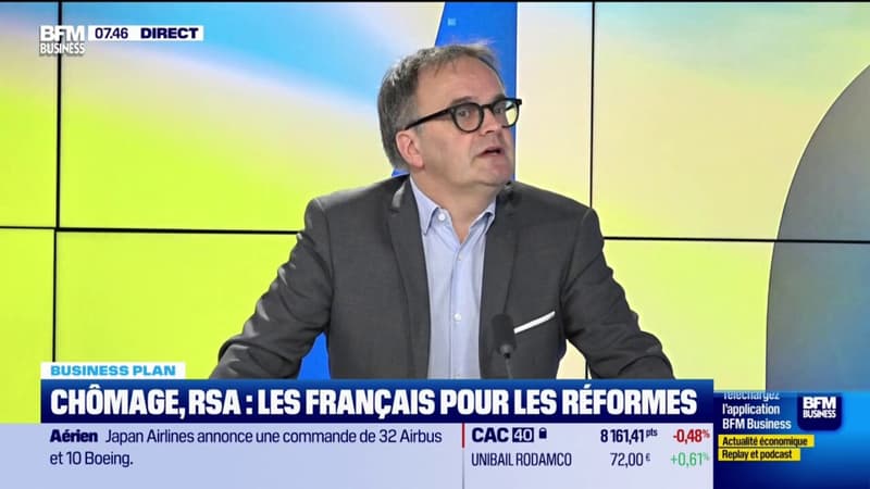 Chômage, RSA : les Français pour les reformes