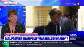 Législatives: la députée sortante Cathy Racon-Bouzon (Ensemble) défend le projet "Marseille en grand"