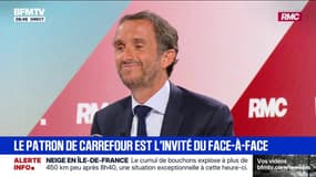 "Un formidable impact sur l'image de la grande distribution": Alexandre Bompard réagit au succès des vidéos de Léonie, jeune caissière dans le magasin de Laval