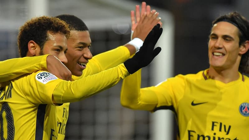 Neymar, Mbappé et Cavani