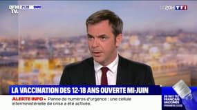 Covid-19: Olivier Véran confirme que la vaccination sera ouverte aux 12-18 ans