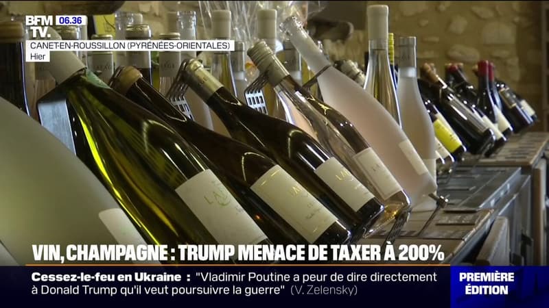 Taxe sur les alcools français: la crainte des viticulteurs face aux propos de Donald Trump