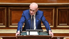 Le sénateur Claude Malhuret au Sénat en janvier 2024