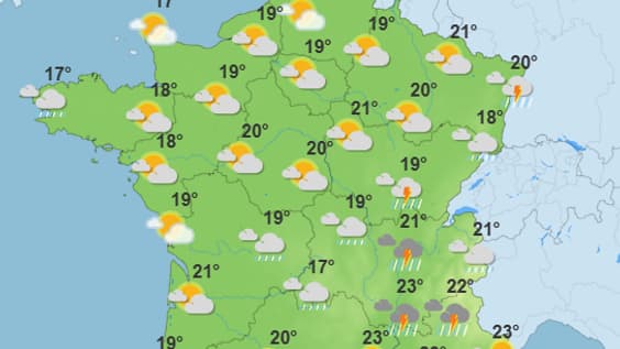 La météo du mercredi 4 juin 2025 La météo du mercredi 4 juin 2025