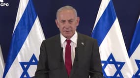 Benjamin Netanyahu, le 11 octobre 2023