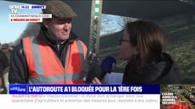 Crise agricole: "On est là pour exprimer notre désarroi, notre colère" témoigne cet agriculteur de l'Oise