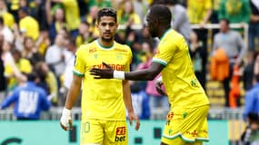 Ludovic Blas et Moussa Sissoko avec Nantes, 9 avril 2023