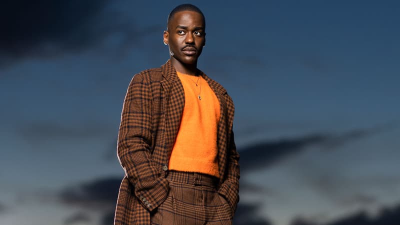L'acteur Ncuti Gatwa dans la série britannique "Doctor Who".