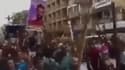Les manifestants en colère après la blessure de Mohamed Salah