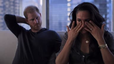 Meghan et Harry dans leur documentaire Netflix