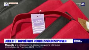 Marseille: début des soldes d'hiver à la Joliette