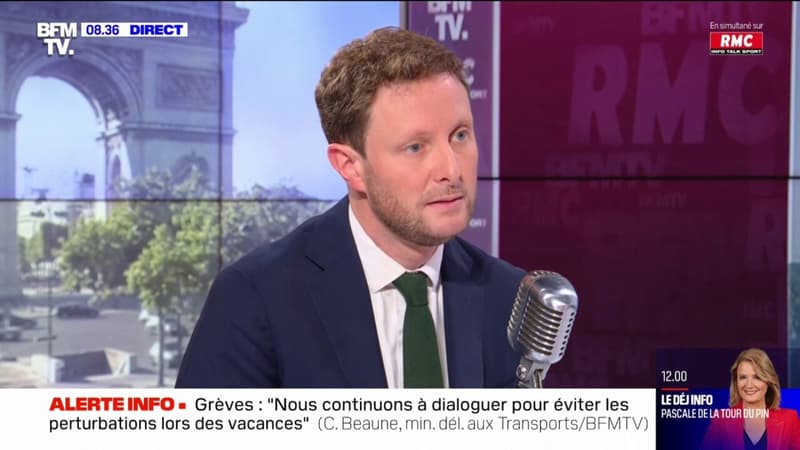 Bagages bloqués à Roissy: Clément Beaune espère que le problème sera 
