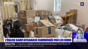 L'Eglise Saint-Athanase submergée par les dons 