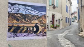 Les rues ont été recouvertes d'affiches.