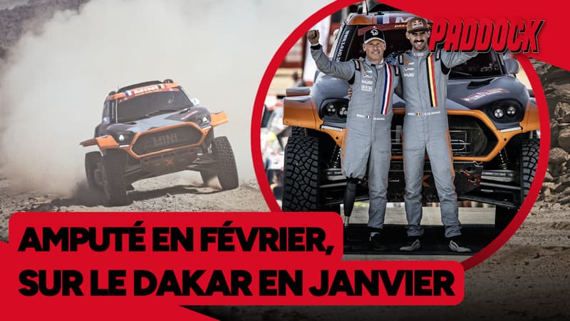 Le pari gagne de Mathieu Baumel ampute en fevrier et au depart du Dakar 2026 2210671