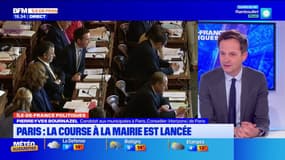 "Paris, rien que pour Paris": Pierre-Yves Bournazel se dit "au boulot" pour les municipales 2026