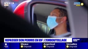 Repasser son permis en Île-de-France: l'embouteillage