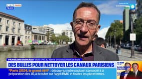 Canal de l'Ourcq: un rideau de bulle inauguré ce jeudi pour contenir les déchets flottants