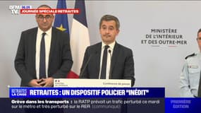 Mobilisation contre la réforme des retraites: un dispositif policier "inédit" déployé ce mardi