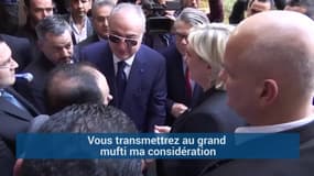 Quand Le Pen refuse de porter le voile à Beyrouth