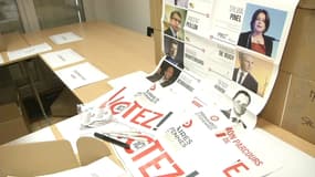 Le scrutin du premier tour de la primaire à gauche se prépare activement dans les bureaux de vote qui ouvrent à 9 heures.