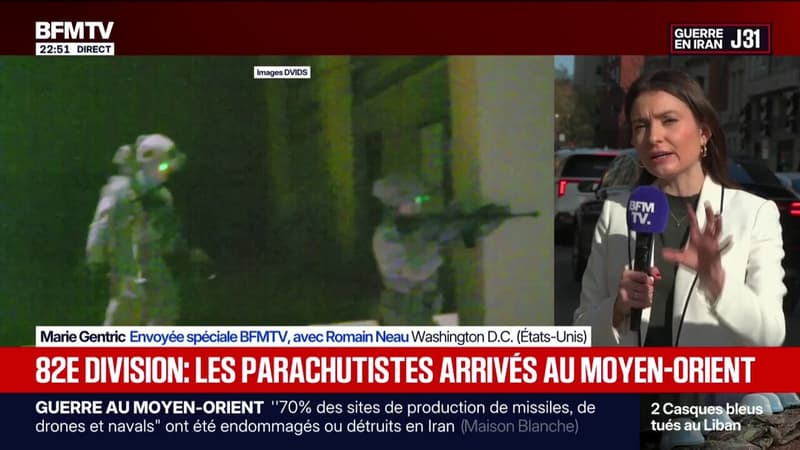 Iran: des milliers de parachutistes américains de la 82e division sont arrivés