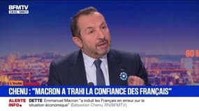 Pour Sébastien Chenu (RN), "Emmanuel Macron et Bruno Le Maire ont ruiné le pays"