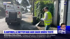 Antibes teste le nettoyage aux eaux usées traitées