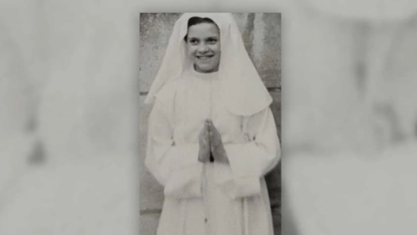 Catherine Draveil lorsqu'elle rentre dans les Ordres